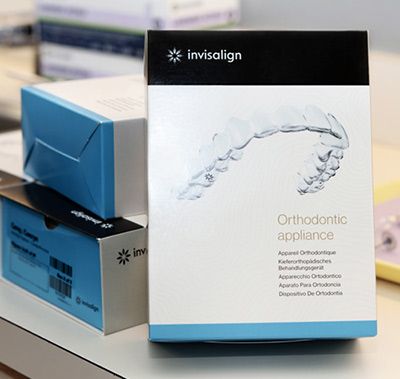 Invisalign Orthodontic Appliance Packaging