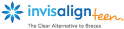 Invisalign Teen The Clear Alternative to Braces Footer Logo